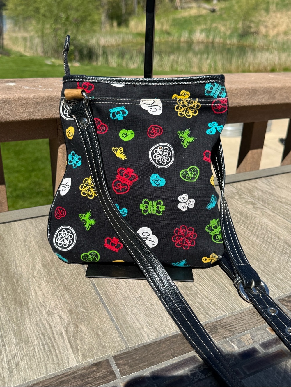 EUC Kathy Van Zeeland Crossbody Bag, a signature Y2K-era fashion piece Vintage - Picture 5 of 11